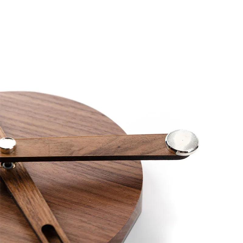 L’Aube Infinie | DIY Wooden Wall Clock Set for Personalized Decoration – Clock with Silent Movement