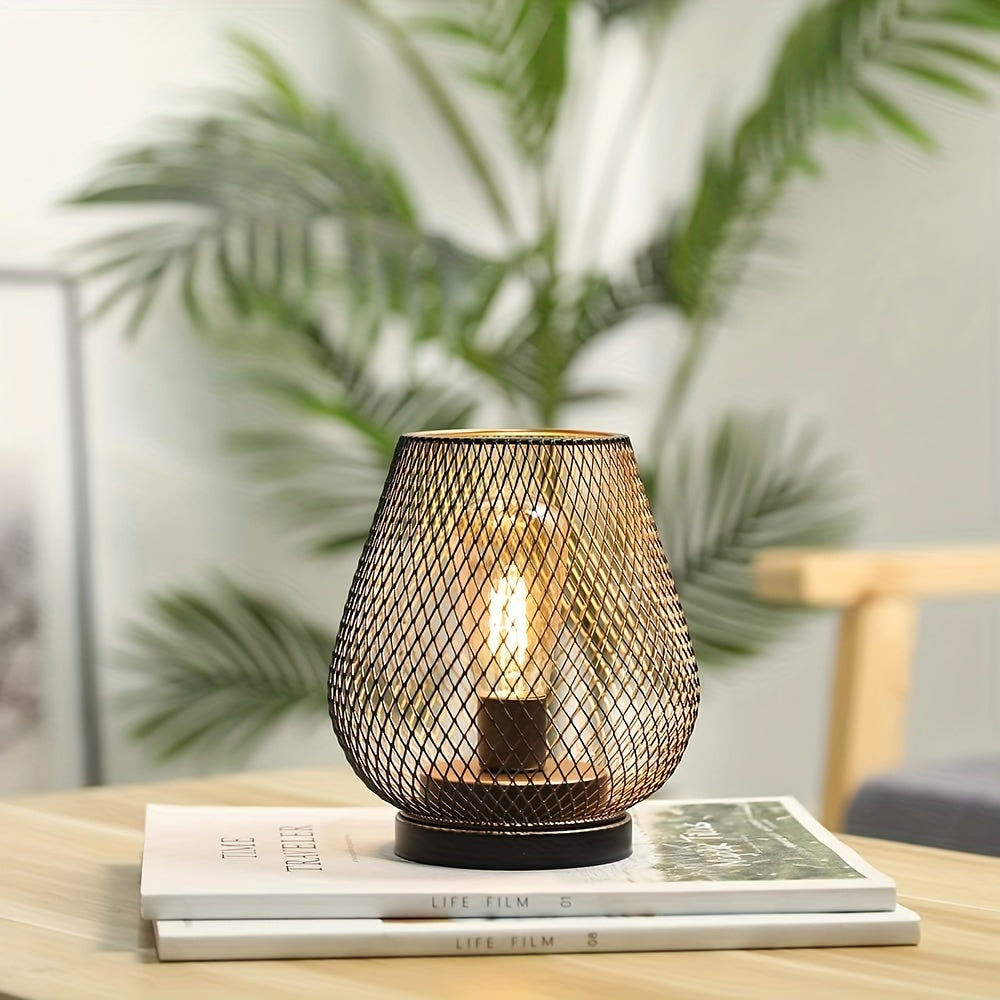 Wireless LED Lantern with Warm White Light – Perfect for Indoors and Outdoors