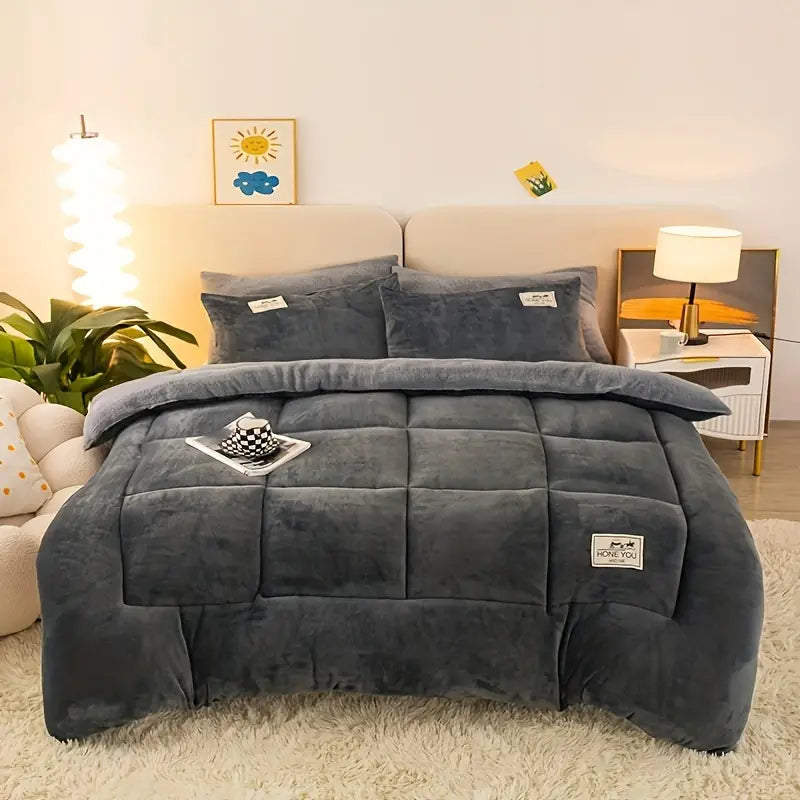Velvet Duvet for Ultimate Comfort and Warmth – Various Colors Available